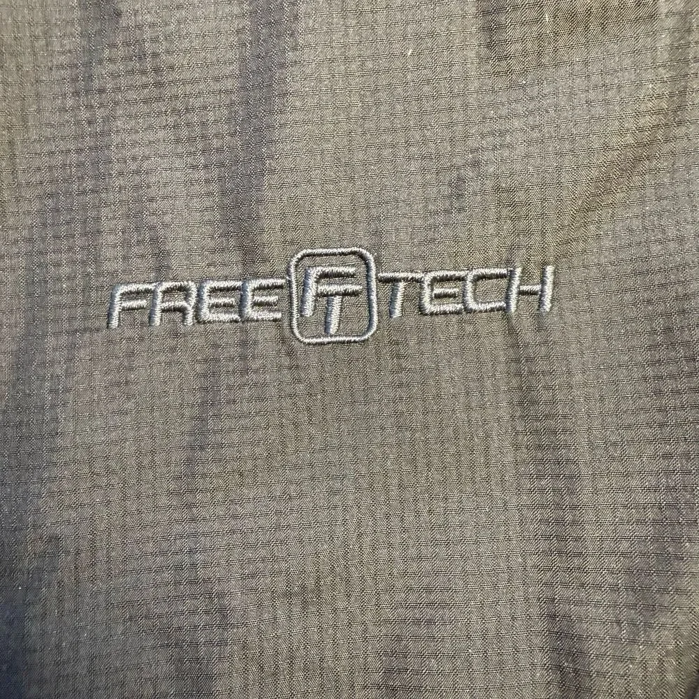 FREE TECH SOLID BLACK ZIP UP LINED JACKET 3XL (54-56) 3XXX